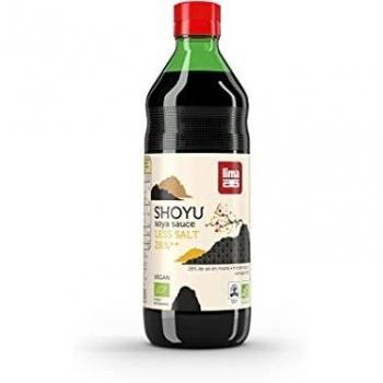 Salsa de soja Shoyu 28% menos sal Lima