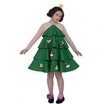 Disfraz de Árbol de Navidad Luxe para Niños 10-12 Años Verde My Other Me