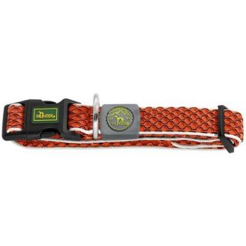 Collar Hunter Hilo Vario Basic Naranja para perros de tamaño mediano