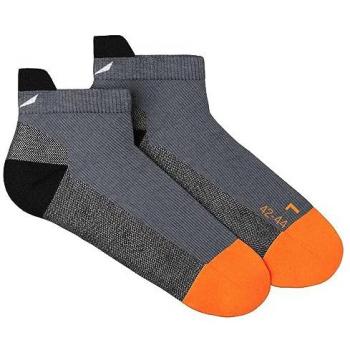Salewa Calcetines Cortos Mtn Trainer Gris Azul Naranja Talla 45-47