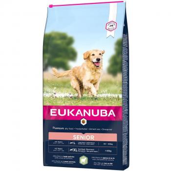 Eukanuba Senior Large Breed Lamb & Rice Dry Dog Food - 12 kg