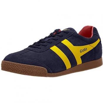 Gola Harrier Suede Low-Top Sneakers
