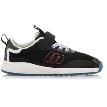 Zapatillas deportivas respetuosas para niños Mustang Respect 3 - Negro - Talla 34, estilo running con cierre de cordones