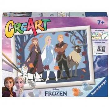 Ravensburger CreArt Pintar por Números - Frozen: Mejores Amigos, Serie D