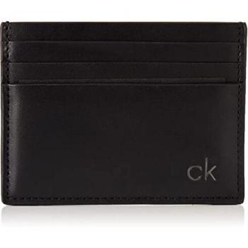 Calvin Klein - Smooth CK Cardholder, Tarjeteros Hombre, Negro