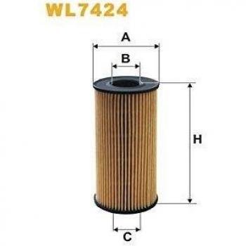 Wix Filter WL7424 - Filtro De Aceite