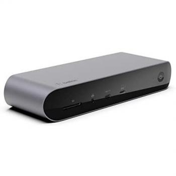 Belkin Thunderbolt 4 Dock Pro, una pantalla 8K 60 Hz, dos 4K, 2 puertos Thunderbolt 4, 2 puertos HDMI, suministro eléctrico PD de 90 W, entrada y salida de audio, compatible con MacBook Pro, XPS y más