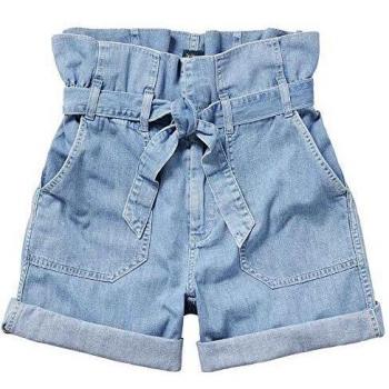 Pepe Jeans Short Phoebe Azul Mujer 30 Azul
