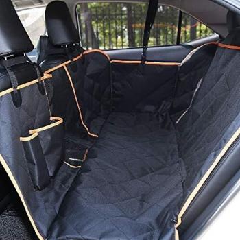 DADYPET Protector Maletero, Funda Coche Perro Alfombra Maletero Accesorios Coche Asiento de Mascotas Funda Adecuada para Coches/Camiones/SUV Fácil de Instalar Limpiar 147 * 135 * 34cm