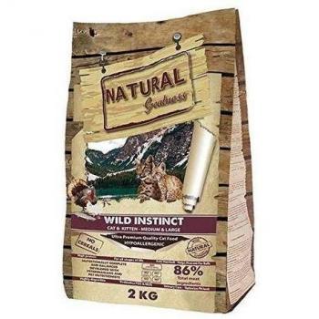 Natural Greatness Receta Cat Wild Instinct Large Breed 600 Gr