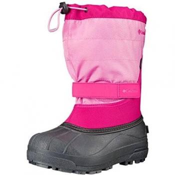 Columbia Powderbug Plus II, Botas de Nieve para Unisex niños, Rosa