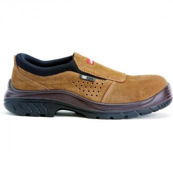 Bellota 72227-41 Zapato sin Cordones Nonmetal S1P, Talla 41, Marrón