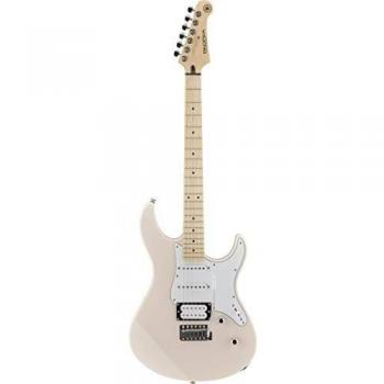 Guitarra Eléctrica YAMAHA Pacifica 112VM con Diapasón de Acero, Color Rosa/Blanco/Madera