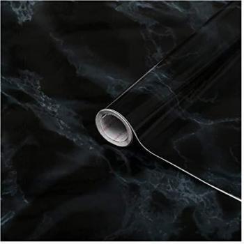 Adhesivo decorativo imitación mármol negro D-C-FIX 45x200cm