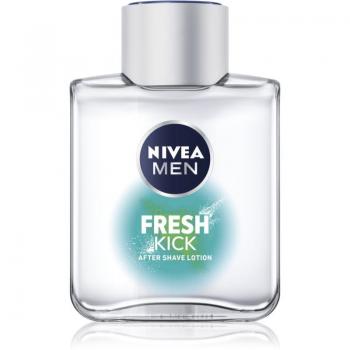 NIVEA MEN Loción After Shave Fresh Kick 100 ml - Loción after shave para hombre, aroma fresco, fórmula hidratante, calma la piel después del afeitado