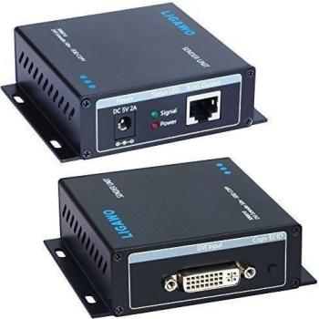 Ligawo 3090010 DVI Extender Amplificador extensión de cable de red hasta 50 m