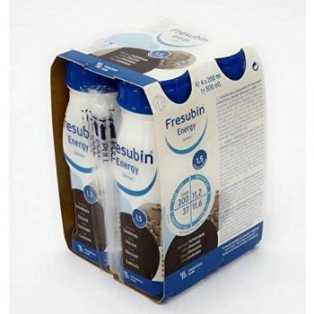 Bebida Energética Fresubin de Chocolate, 4 x 200 ml
