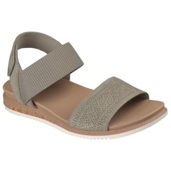Sandalias Skechers BOBS Desert Kiss Low - Top Look Verde, Talla 41, Vegan, Lavables en Máquina
