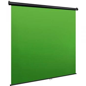 Elgato Green Screen MT - fondo chromakey retráctil para montar en pared, con tejido antiarrugas para eliminar el fondo en streaming, videoconferencia, en Instagram, TikTok, Zoom, Teams, OBS