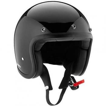 DMD Vintage Casco de motocicleta, Negro, M