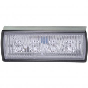 Juego de Luces de Aviso LED Estroboscópicas HELLA 2XD 010 312-811 - Amarillo, Conexión Fija/Screws, Cable de 300mm, Enchufe AMP, Compatible con