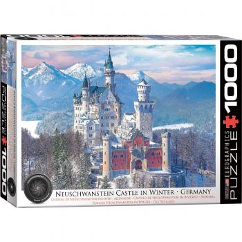Eurographics 1000-Piece Puzzle - Neuschwanstein Castle in Winter