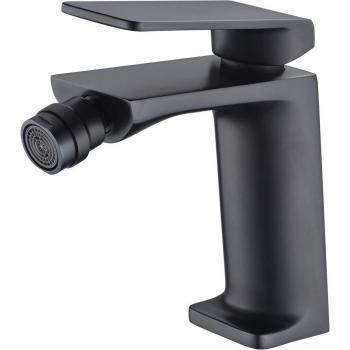 Grifo monomando para bidé Fiyi Imex - IMEX BDF016-2NG, color negro mate