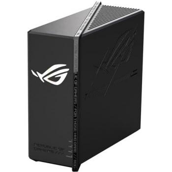 Router ASUS ROG Strix GS-BE18000 Tri-banda Wi-Fi 7, 2.5 Gigabit Ethernet, 18000 Mbps, 8 Puertos 2.5G, Aceleración de Juegos, RGB,