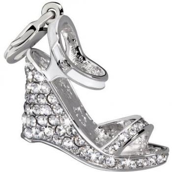 Glamour GS2-00 - Cadena y Colgante de Mujer de Plata, 80 cm