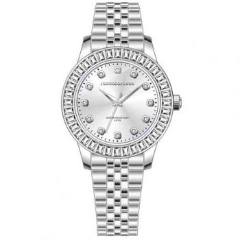 Reloj de Cuarzo RoccoBarocco Skater para Mujer con Acero Inoxidable y Diseño Trendy RB.0996L-01M