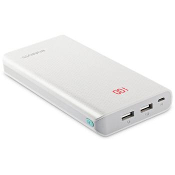 Romoss Sense 6 LED 20.000mAh Cargador Portátiles, 2-Salidas USB Bateria Externa para la Mayoría de los Teléfonos Inteligentes Smartphone, Tabletas y Otros Dispositivos
