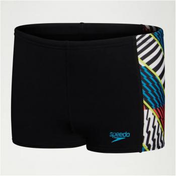 Speedo Bañador Bóxer Digital Panel Aquashort para niños de natación