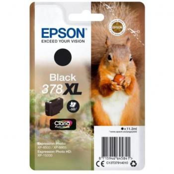 Epson 378XL Squirrel High Capacity Black Claria Photo HD Ink Cartridge (C13T37914010)
