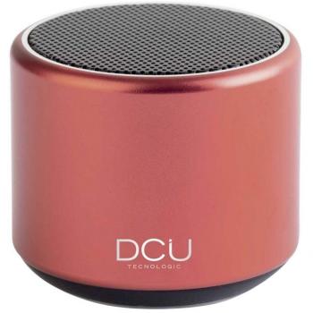 DCU Tecnologic | Mini Altavoz Portatil | Bluetooth | 3W | tamaño pequeño | Gran Sonido | Control Remoto para Fotos