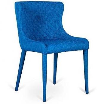 Silla de Lienzo Azul 58x50,5x83 cm 1 Unidad