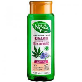 NaturVital Eco Hidratante Cáñamo y Lino Champú 300ml