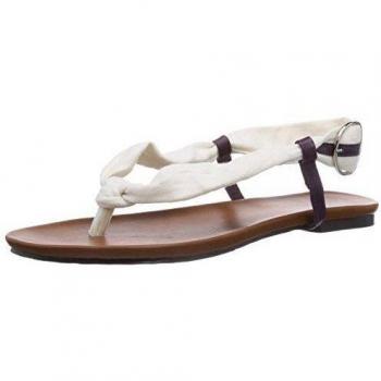 Brunotti Boosta Women Slipper - Zapatillas de casa de goma mujer, color blanco, talla 37