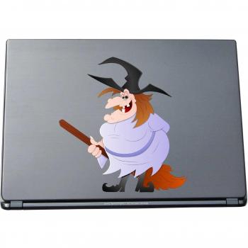 De Vinilo Adhesivo de Bruja para Ordenador portátil Notebook - 210 x 199 mm Hexe