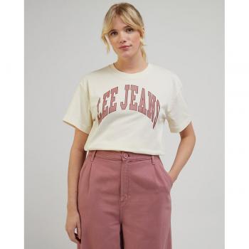 Camiseta Crew neck tee de mujer 100% algodón de manga corta