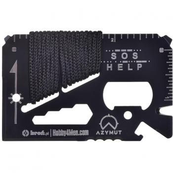 Navaja multiusos Azymut H-O200930TC Negro