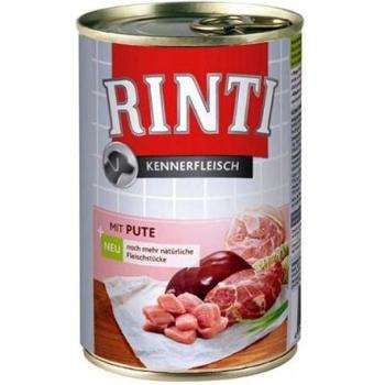 Rinti Kennerfleisch 24 x 400 g - Pack económico - Pavo