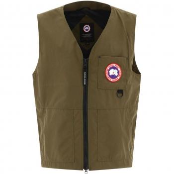 Canada Goose Men's Canmore Vest Jacket in Green, Size Large