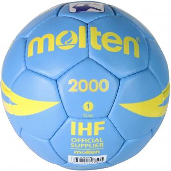 Molten H1X2000 - Balón de balonmano, color celeste, tamaño 1