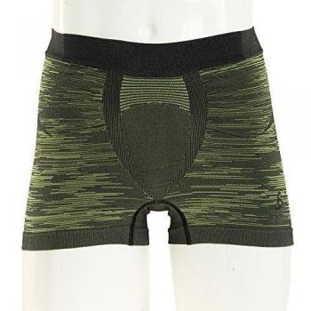 Odlo Evolution Light Blackcomb Boxers, Hombre, Boxers., 184052, Amarillo y Negro, Small