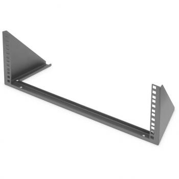 Soporte de Pared para Equipos 19 DIGITUS - 4U - Acero Negro - Dimensiones: 504 mm x 151 mm