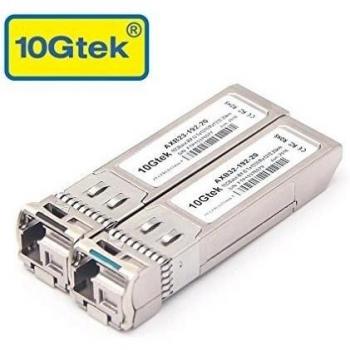 10 gtek® for10gbase-l/ER transceptores Bidi Bidi, un par de 10 GBase SFP +, 10 - 20/40 km For Intel 10GBase-LR: 20km