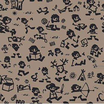 Equipo DRT Nin - Papel pintado infantil, color café, 1 rollo