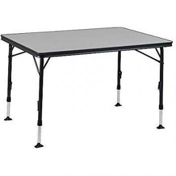 Mesa de Camping Crespo Sevilla 120 x 80 cm - Color Negro