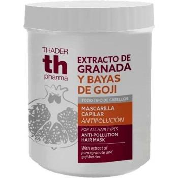 Thader Th Pharma Mascarilla para El Cabello con Extracto de Granada y Bayas de Goji, 700 Mililitros