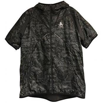 Odlo Primaloft Invierno Running Gilet Chaleco, Hombre, Color Black - Allover Print, tamaño Large